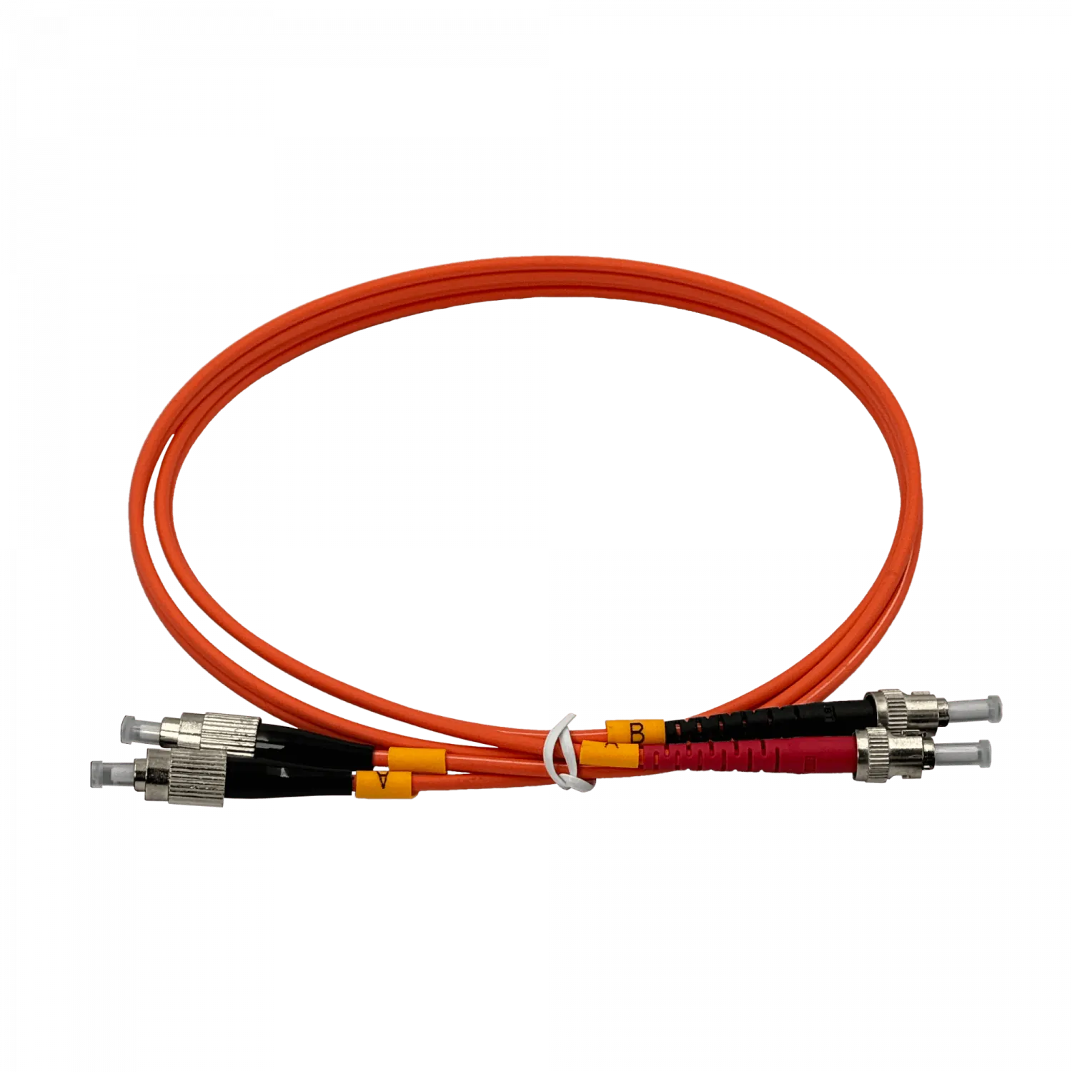 Cable Jumper de Fibra Óptica Multimodo OM1 FC-ST Duplex 1m 62.5/125µm LSZH - JFMFT1 3