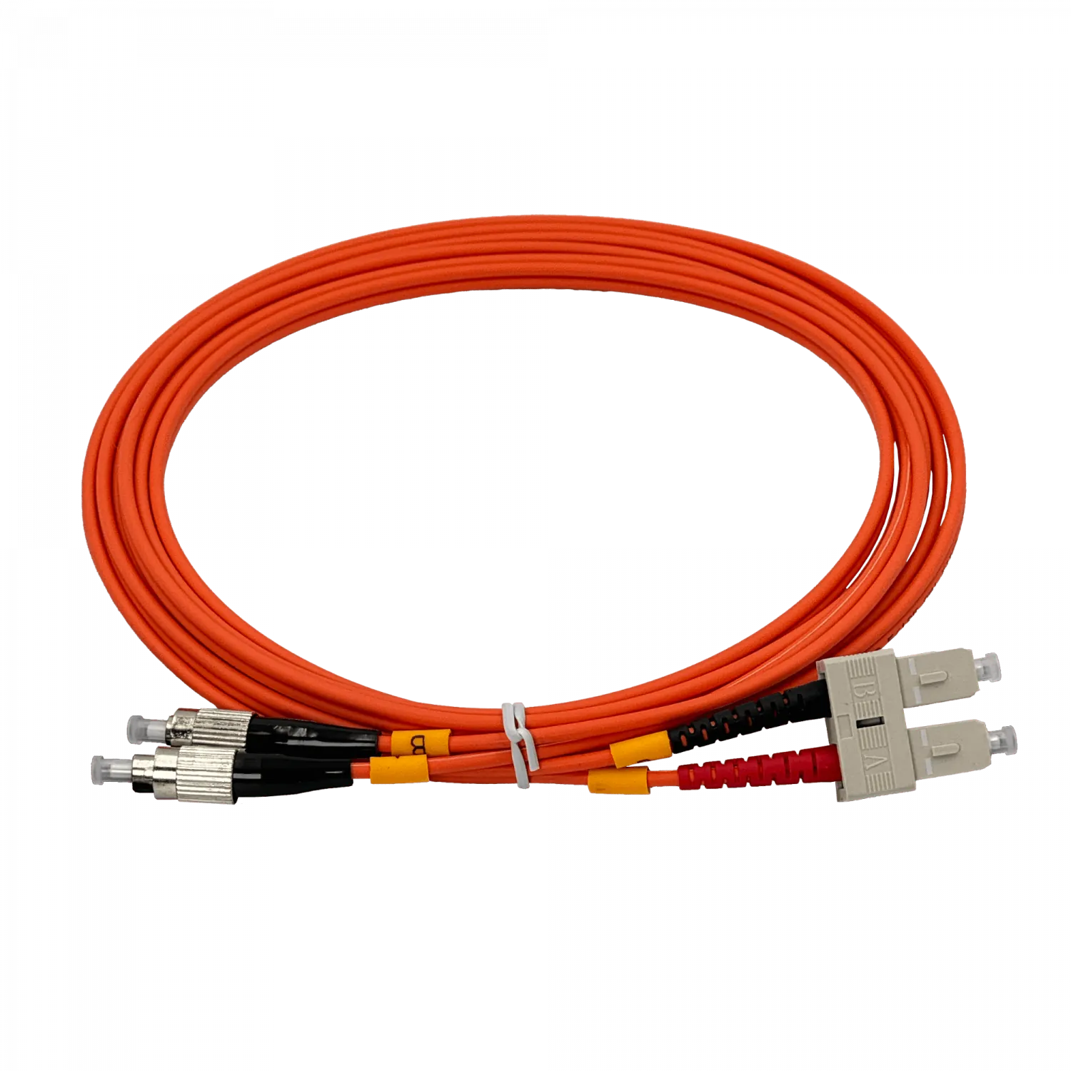 3mt SC-FC OM1 MultiModo MM Duplex Jumper Fibra 62.5/125um LSZH 3