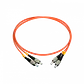 1mt FC-FC OM1 MultiModo MM Duplex Jumper Fibra 62.5/125um LSZH - Miniatura 3