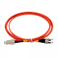 2mt SC-FC OM1 MultiModo MM Duplex Jumper Fibra 62.5/125um LSZH - Miniatura 3