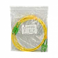 Cable fibra optica 3m SC/APC-SC/APC Monomodo SM Duplex Jumper 9/125um LSZH JFSAA3 - Miniatura 2