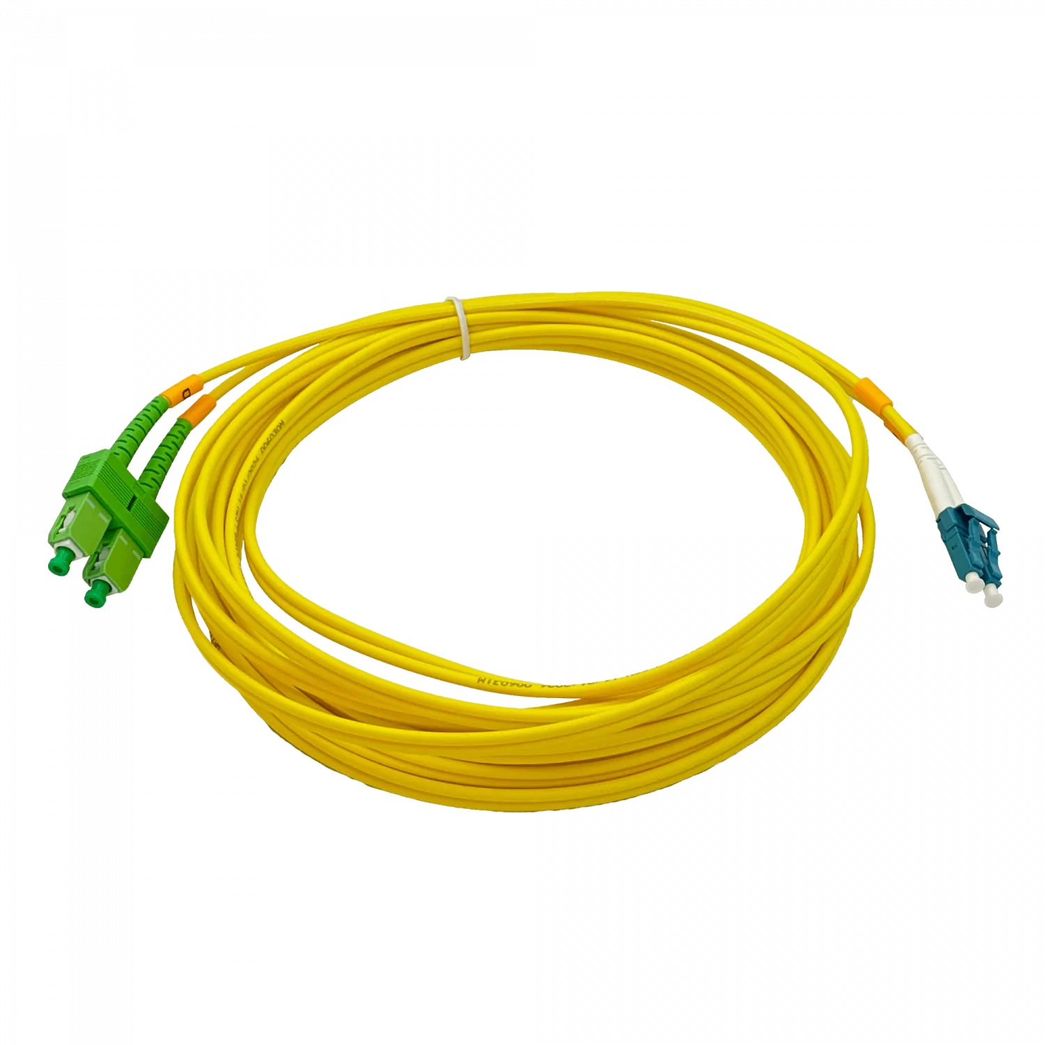 Jumper de Fibra Óptica SC/APC a LC/UPC Monomodo SM, Dúplex 9/125um, 5 metros 3
