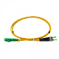 1mt LC/APC-ST/APC MonoModo SM Duplex Jumper Cable Fibra 9/125um 3mm - Miniatura 2