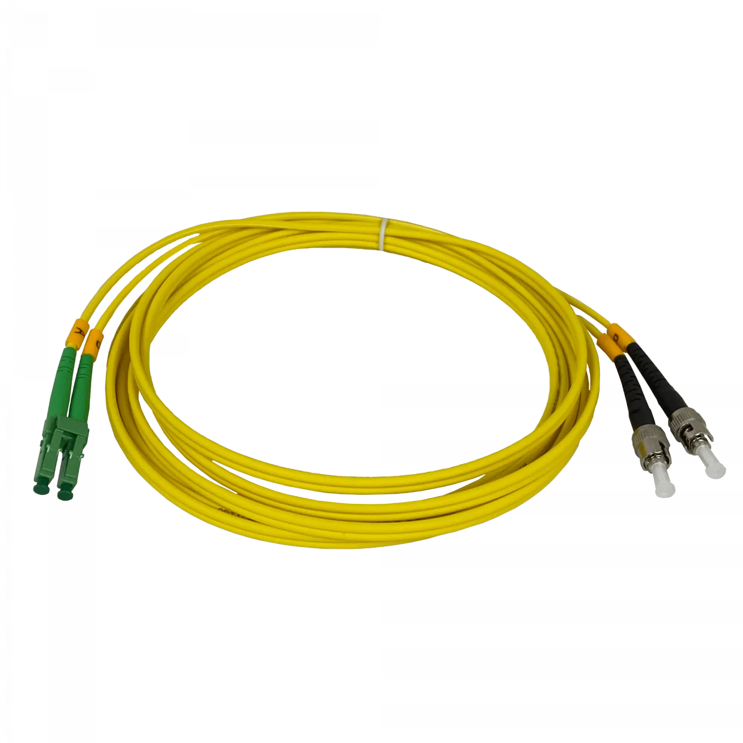Jumper Cable Fibra 3.0mm 9/125 3mt SM LC/APC-ST/UPC MonoModo SM Duplex  2