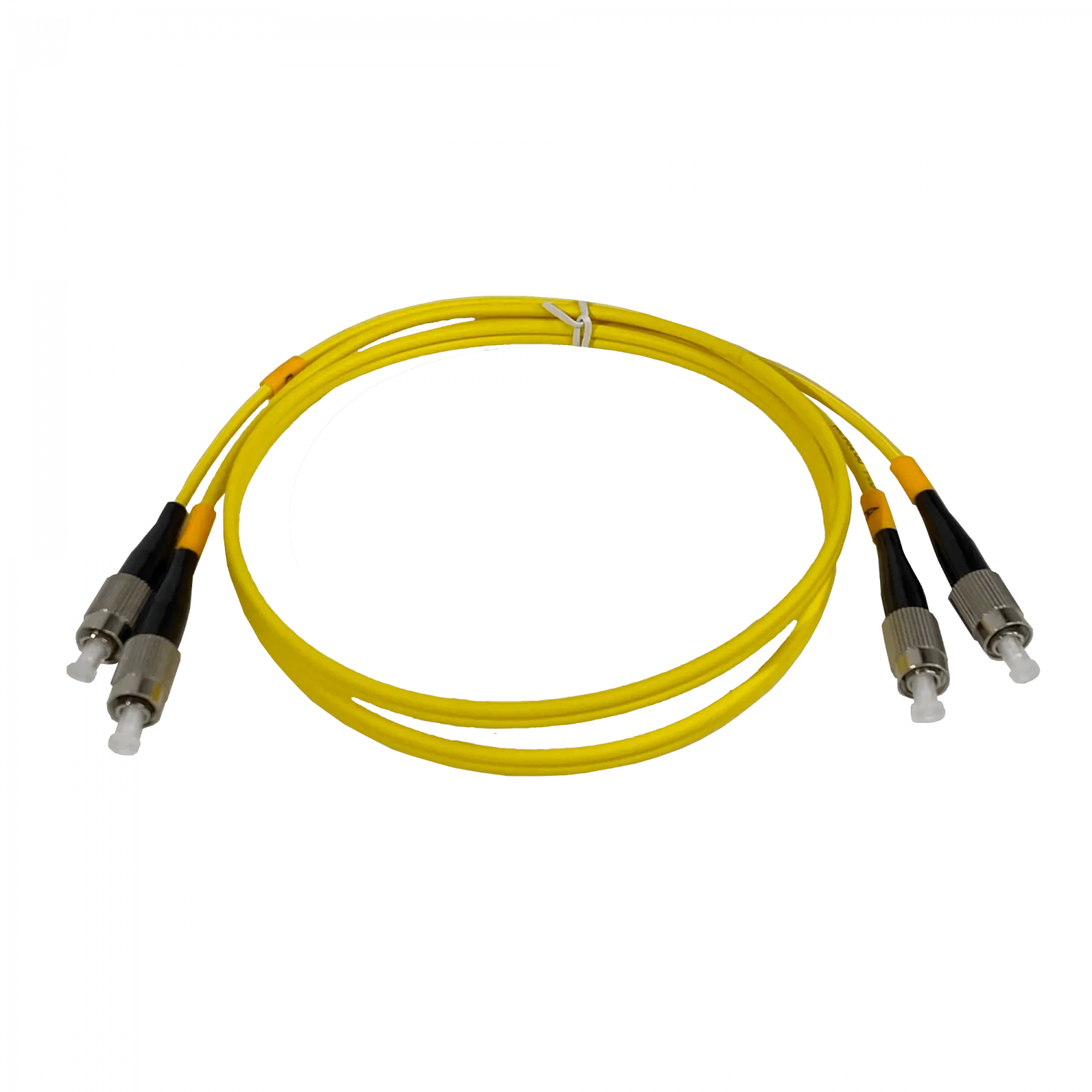 Jumper Cable Fibra 9/125um 3mm 1mt FC/UPC-FC/UPC MonoModo SM Duplex  2
