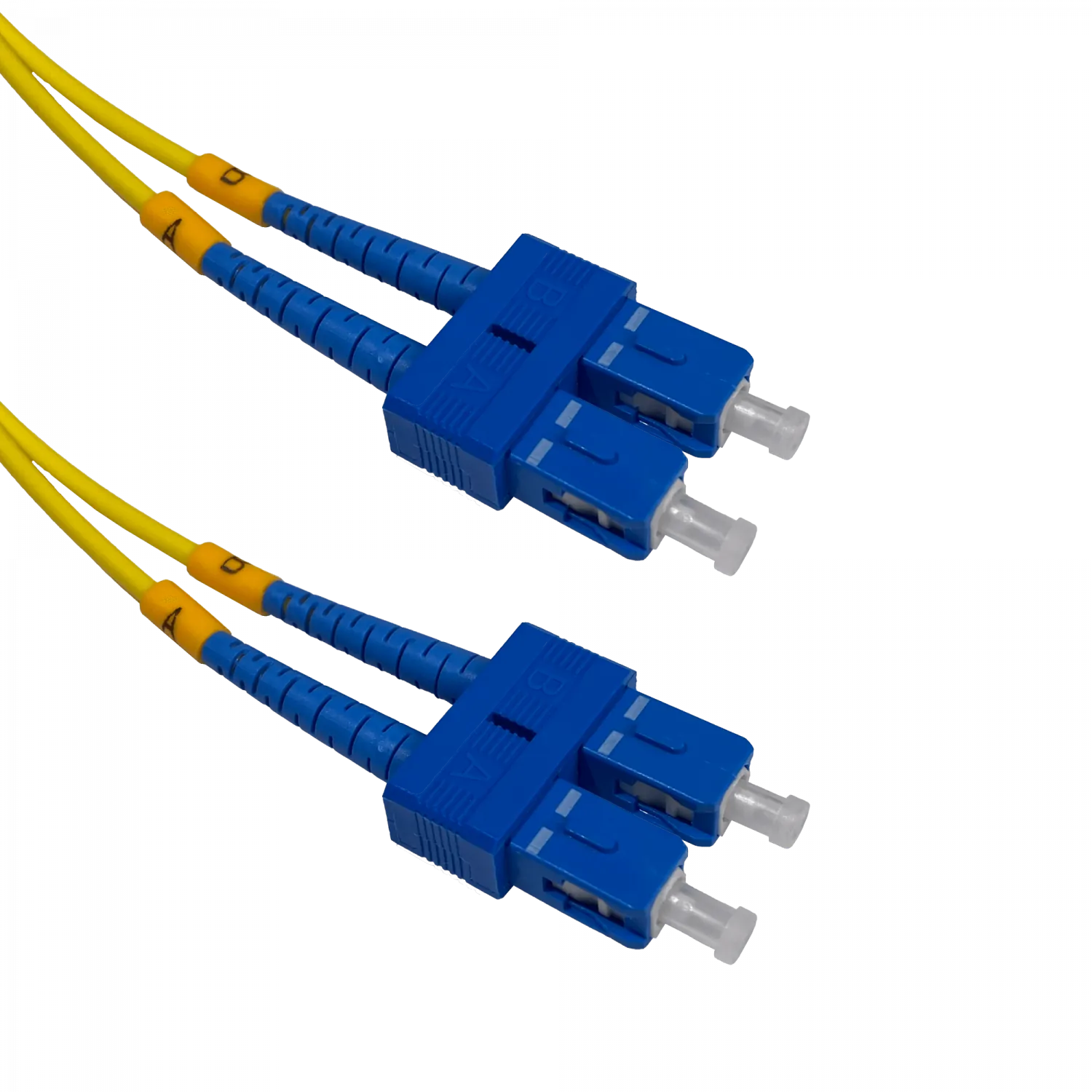 Jumper Cable Fibra 9/125um 3mm 2mt SC-SC/UPC MonoModo SM Duplex  1