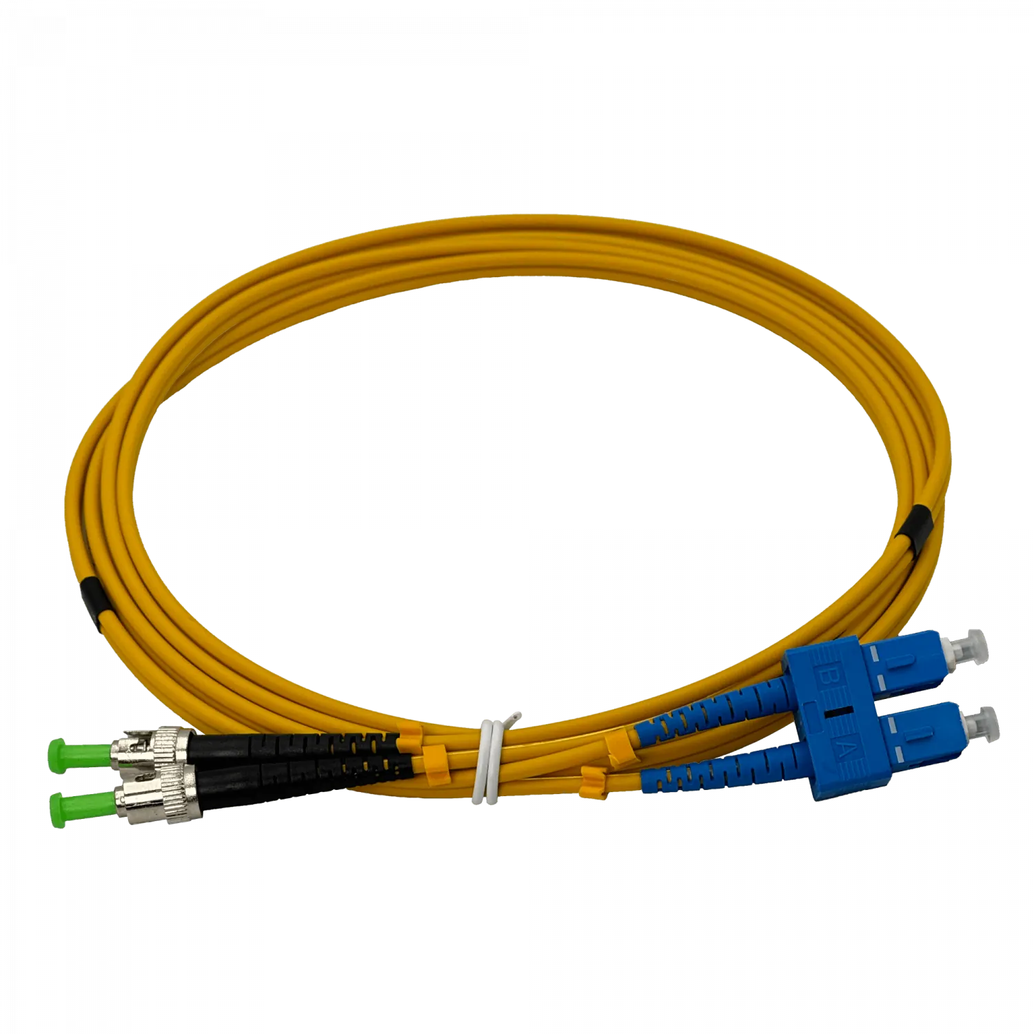 Jumper Cable Fibra 3.0mm 9/125um 2mt SC/UPC-ST/APC MonoModo SM Duplex  2