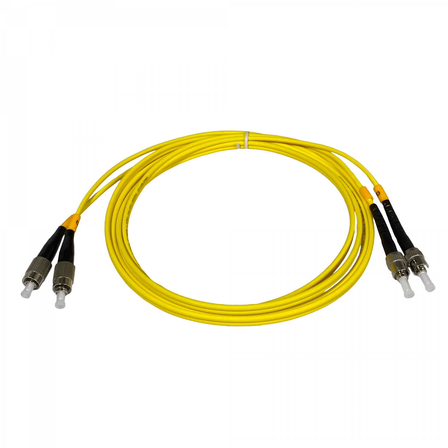Jumper Cable Fibra 3.0mm 9/125um LSZH 2mt ST-FC MonoModo SM Duplex  2