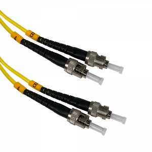 Jumper Cable Fibra 9/125um 3mm 2mt ST-ST MonoModo SM Duplex 