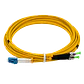 Jumper Cable Fibra 9/125um 3mm 5mt LC/UPC-ST/APC MonoModo SM Duplex  - Miniatura 2