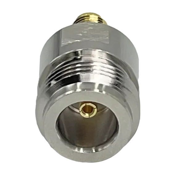 Adaptador Copla Coaxial N-Hembra .SMA-Hembra  4