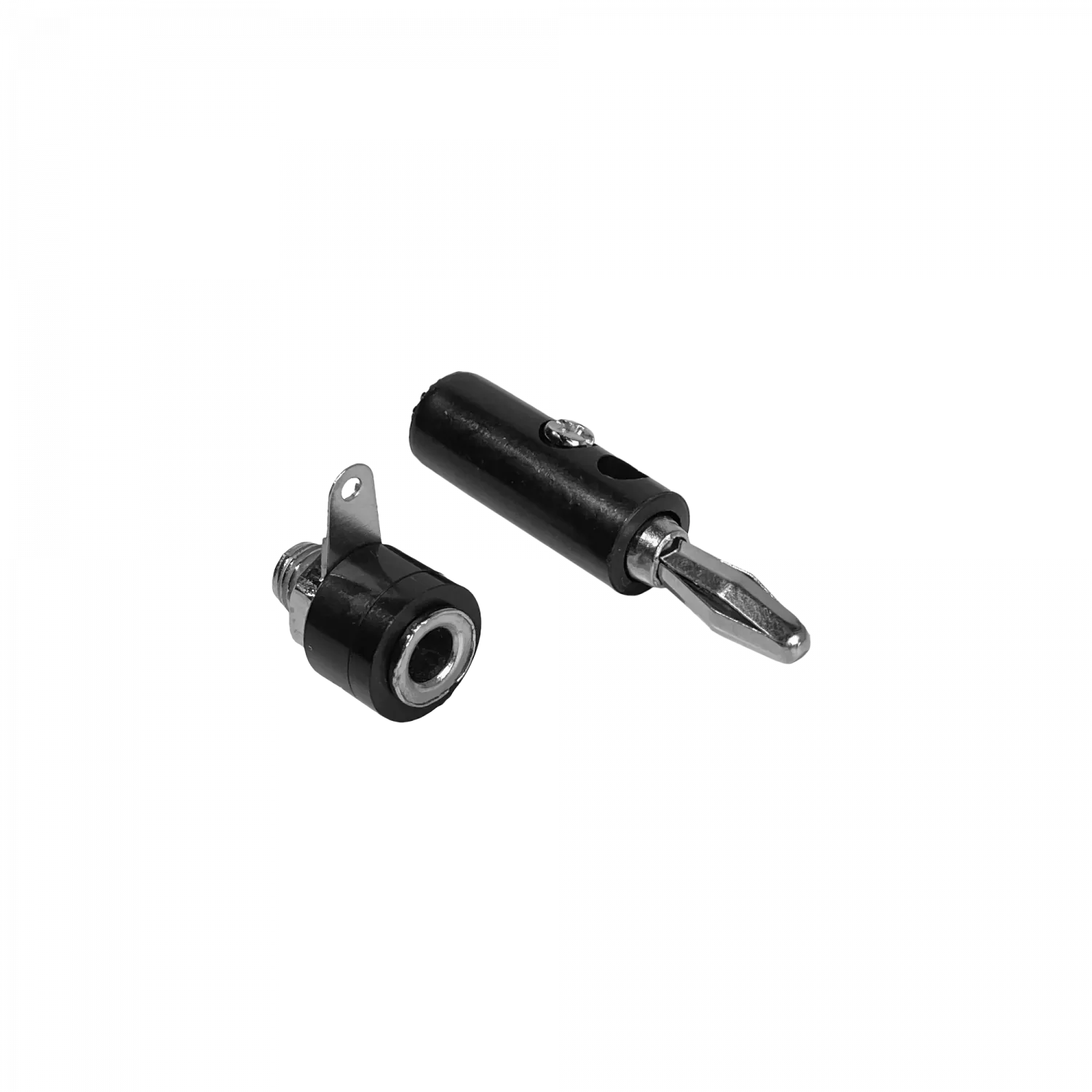Conector Banana Macho 4mm Tipo Niquelado – BANANA-N 3
