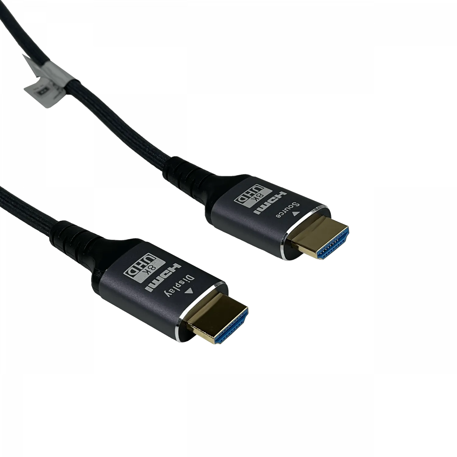 Cable HDMI de Fibra Óptica 80m 8K 4320p v2.0, HDMI-M a HDMI-M, Negro, 3D, 4Kx8K 2