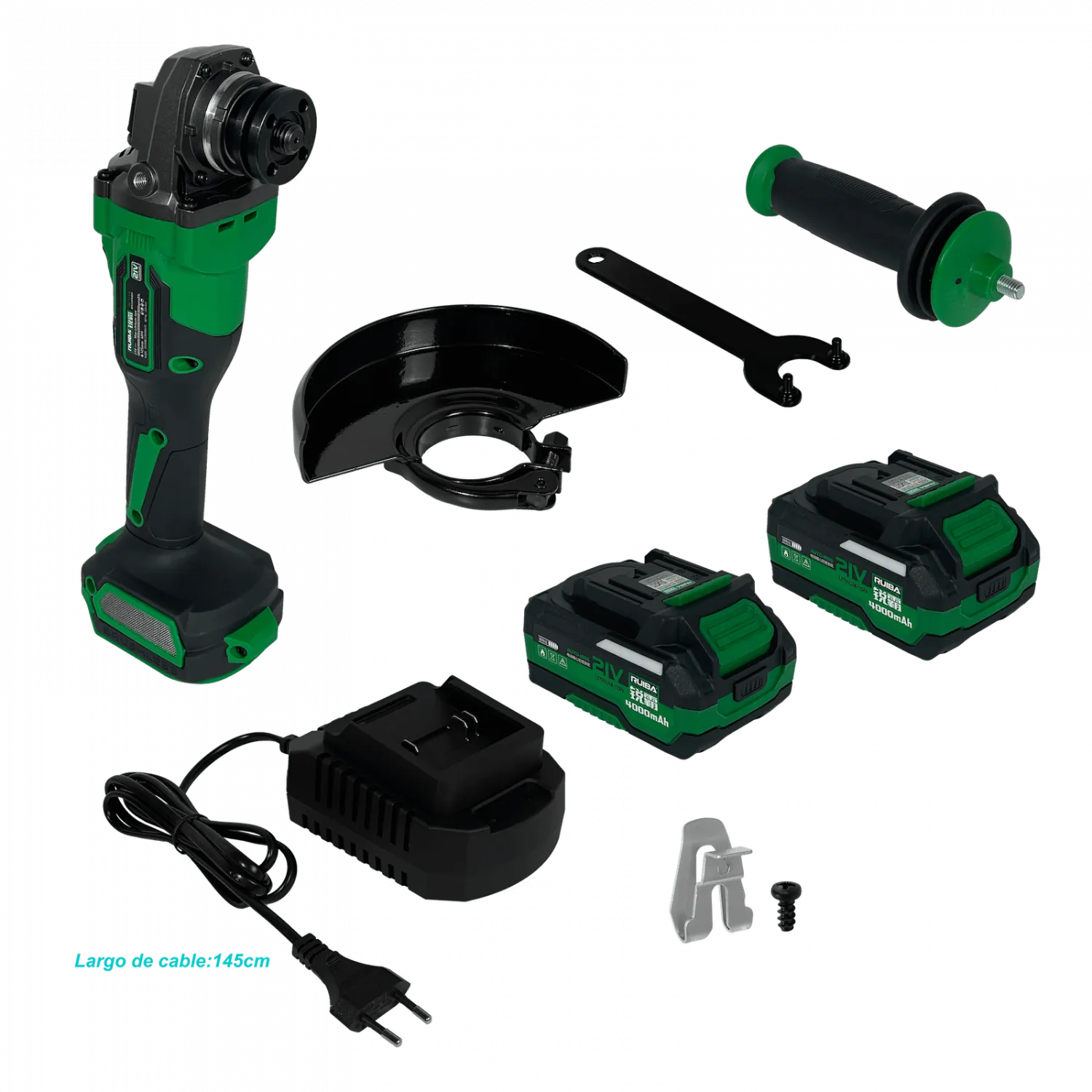 Amoladora Angular Inalámbrica JM-100A/JM-125A - Motor sin escobillas 3