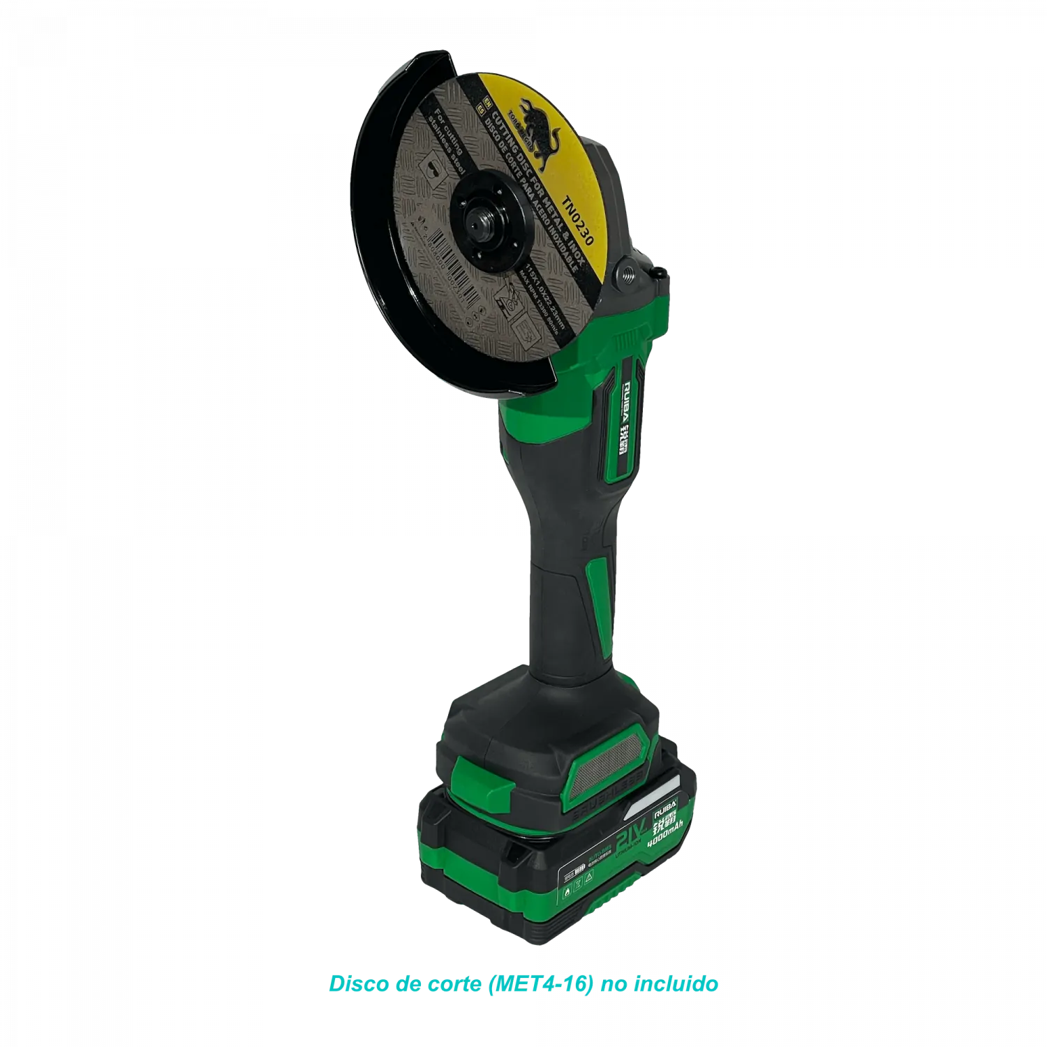 Amoladora Angular Inalámbrica JM-100A/JM-125A - Motor sin escobillas 5
