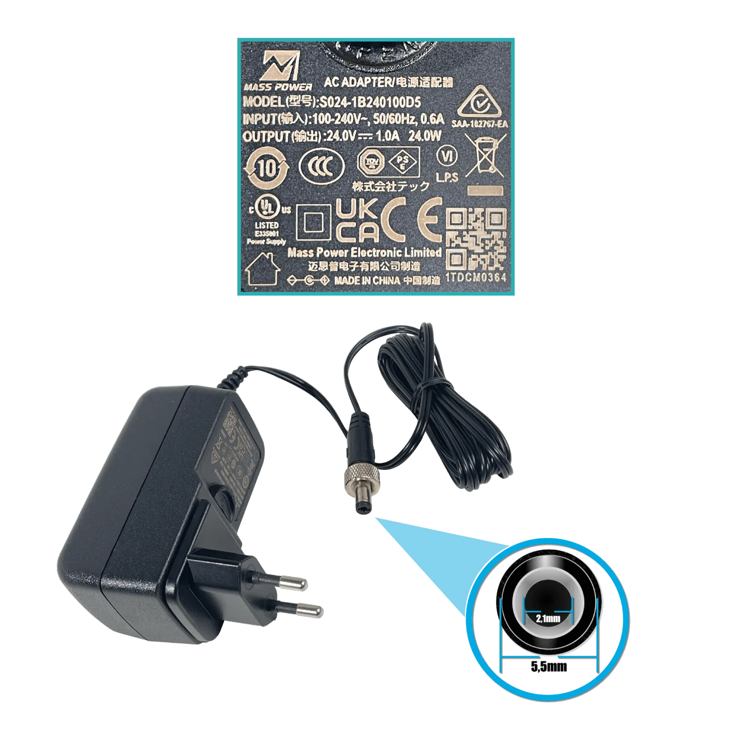 Extensor HDMI + IR 1080p, UTP Cat5e/Cat6, Hasta 150mts, 1-In/2-Out, Incluye Fuente 24V 4