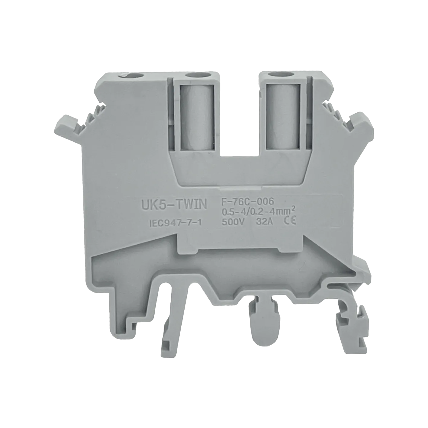 Borne Conexion Tornillo 0.2-4mm Riel Din Distribucion Electrica 2
