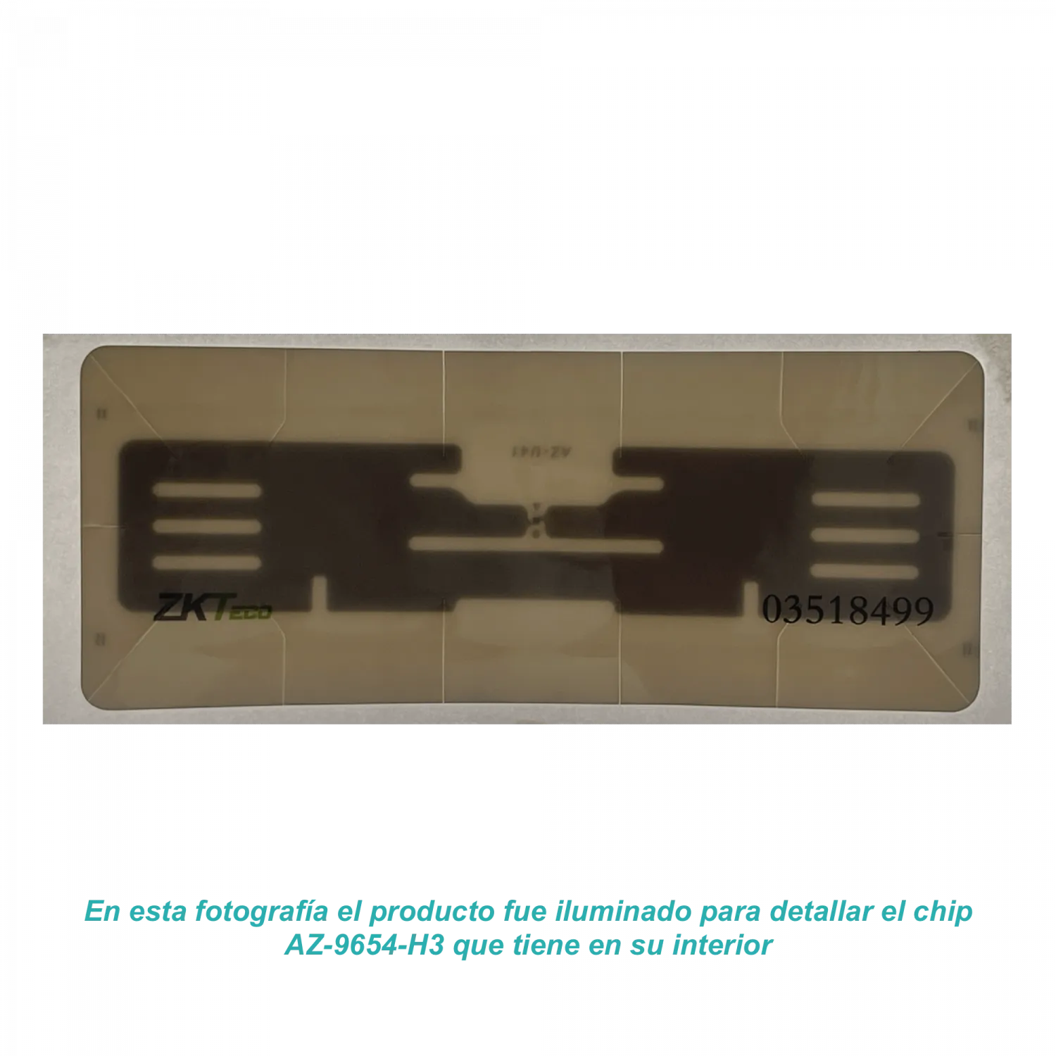 ZK TAG Sticker UHF Parking 860-960MHz 100X40mm 2
