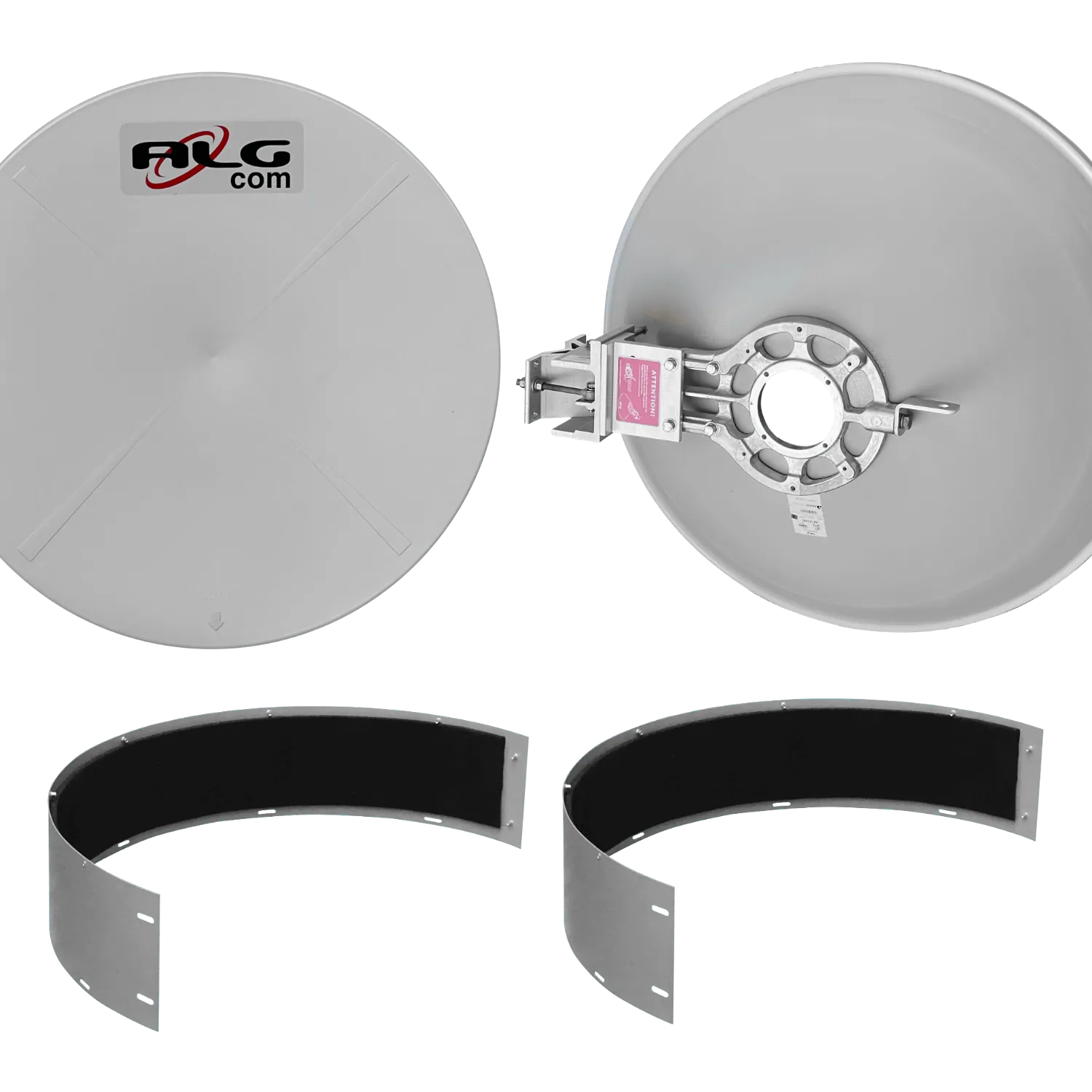 ISO+RAD 11GHz 0,6m 37dBi 10,0-11,7GHz 3º 2x2 2-RPSMA-H Antena 6