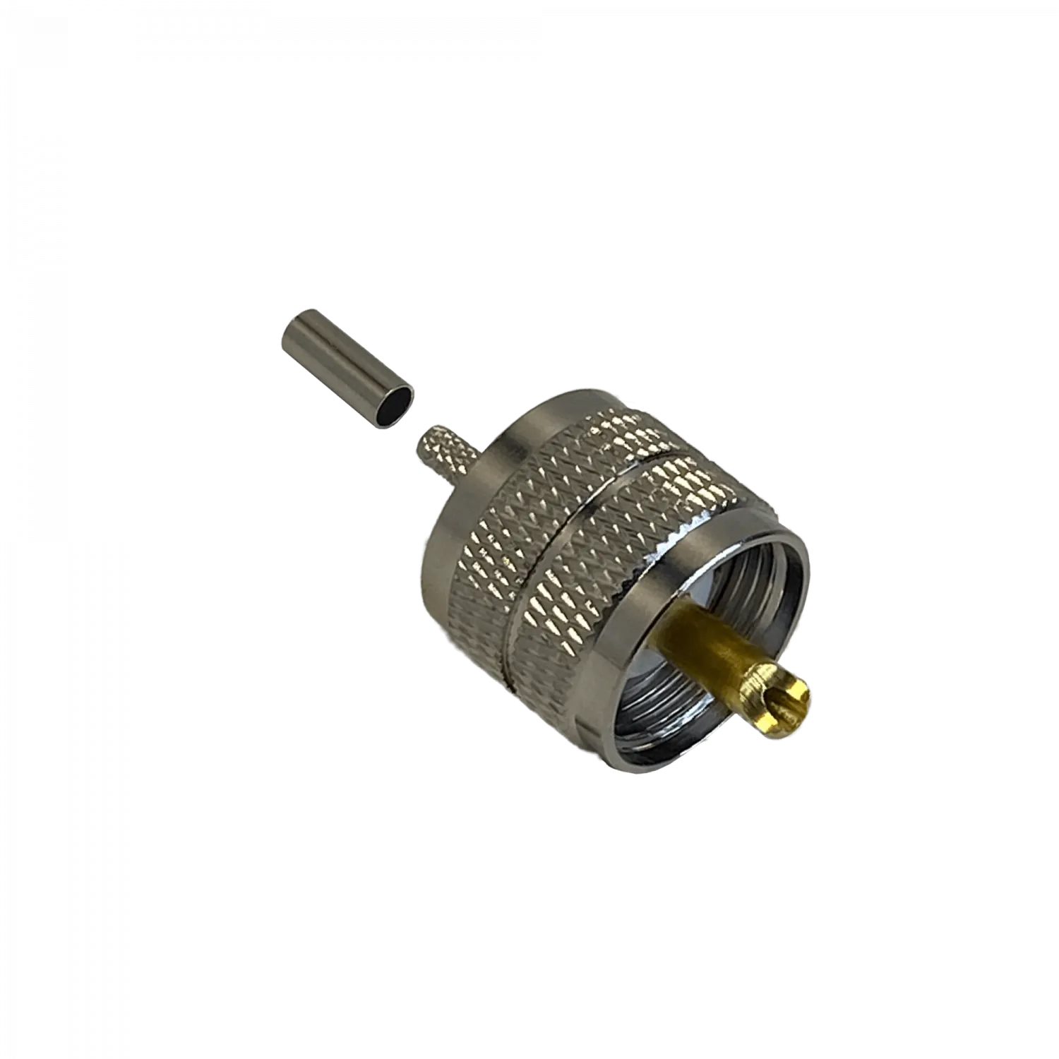Conector Coaxial Crimpeable UHF-Macho, Compatible con RG316, CA100, RG174 3