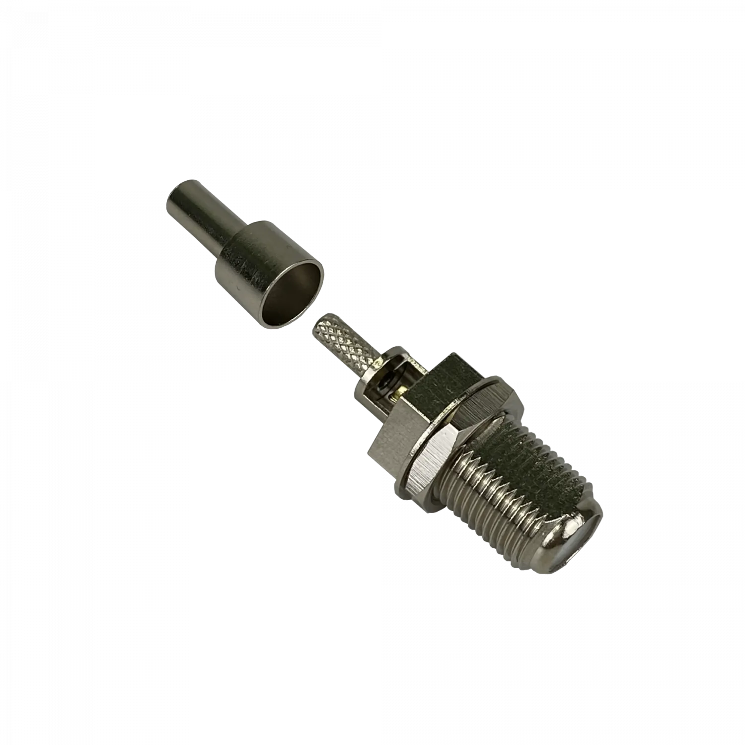 Conector Coaxial Crimpeable CA100 RG174 2
