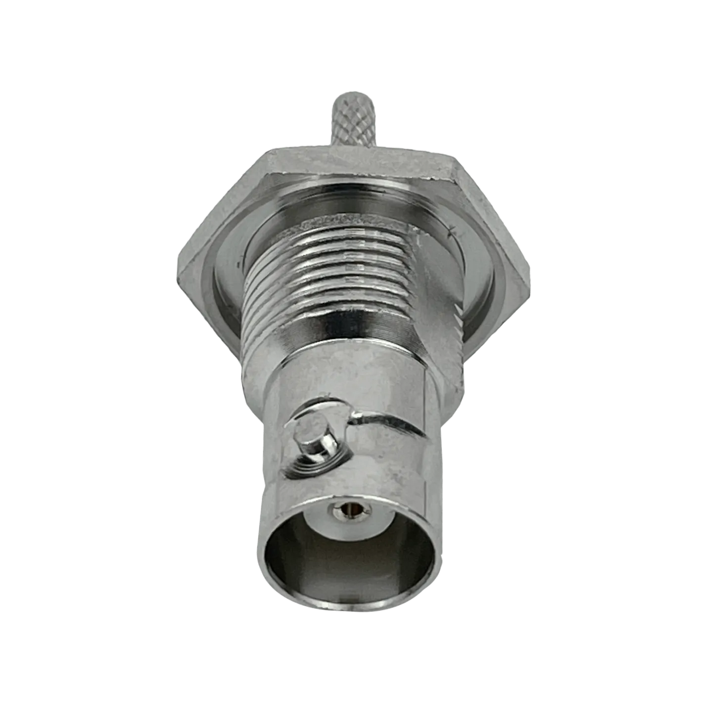 Conector BNC hembra BH1E RG316 13mm panel crimpeable coaxial CA100 4