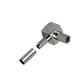 TS9-Macho 90-Grados RG316 Conector Crimpeable CA100 RG174 - Miniatura 3
