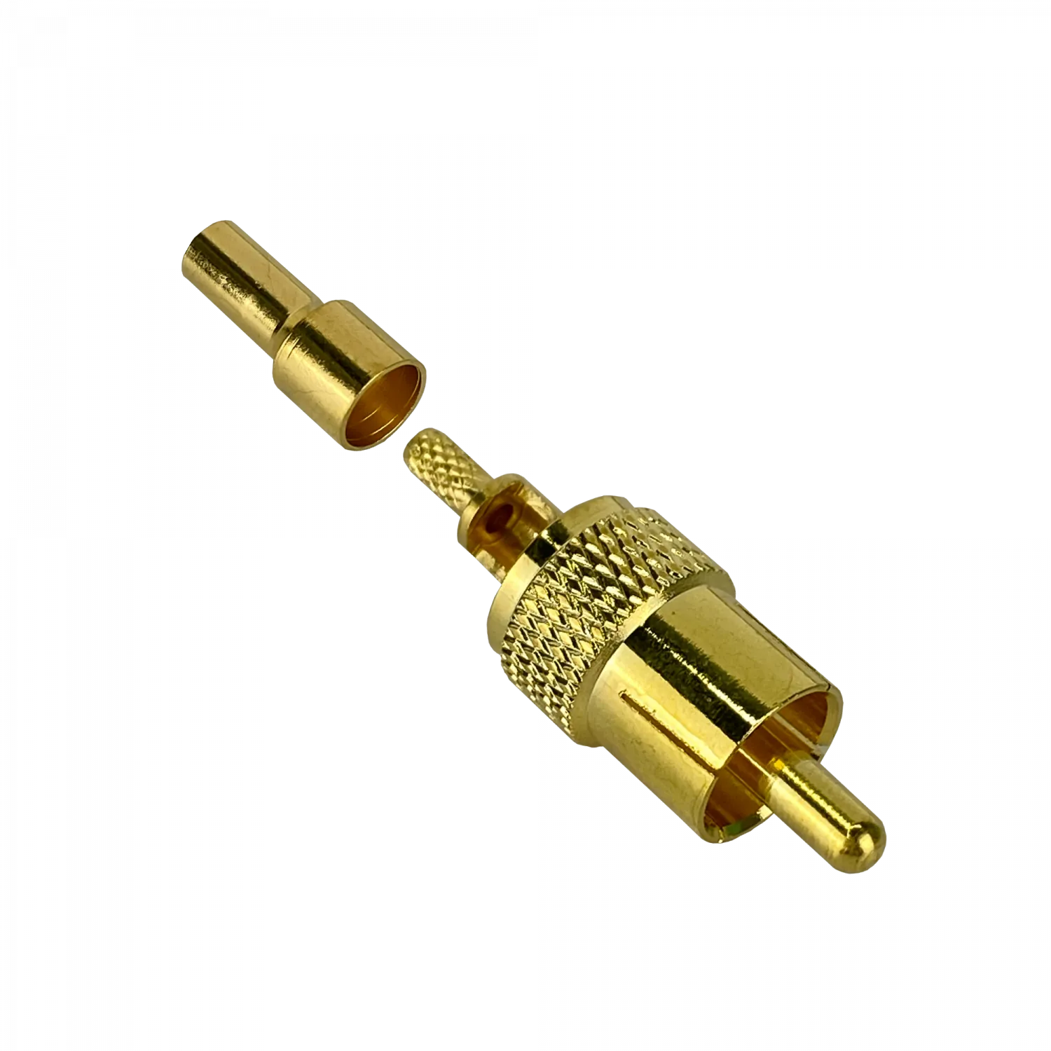 RCA-Macho RG316 Conector Coaxial Crimpeable CA100 RG174 2