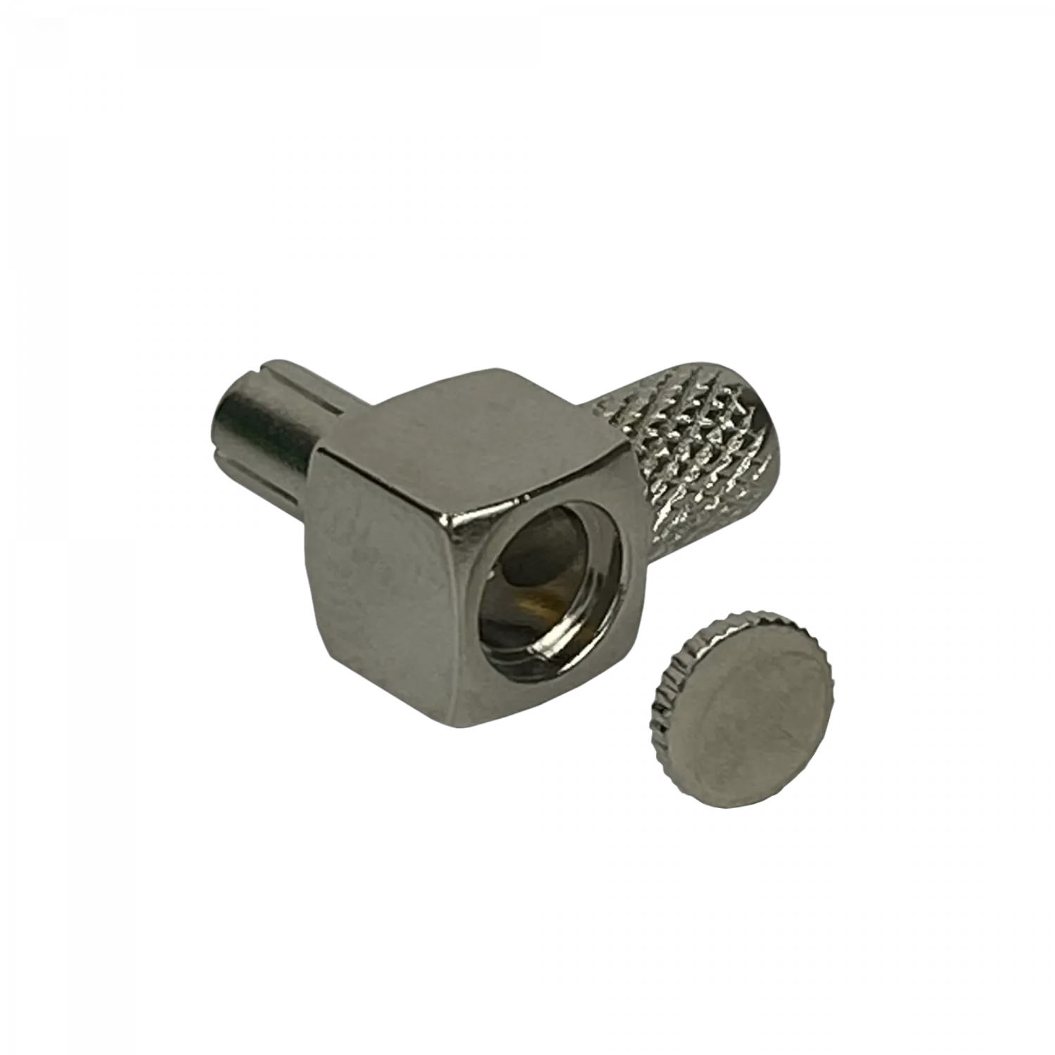 TS9-Macho 90-Grados LMR195 Conector Crimpeable RG58 RG142 4