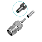 Conector coaxial TNC hembra crimpeable para cable RG316 CA100 RG174 - Miniatura 2