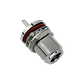 N-Hembra RG316 16mm-Diamet Panel Conector Crimpeable Coaxial CA100 - Miniatura 4