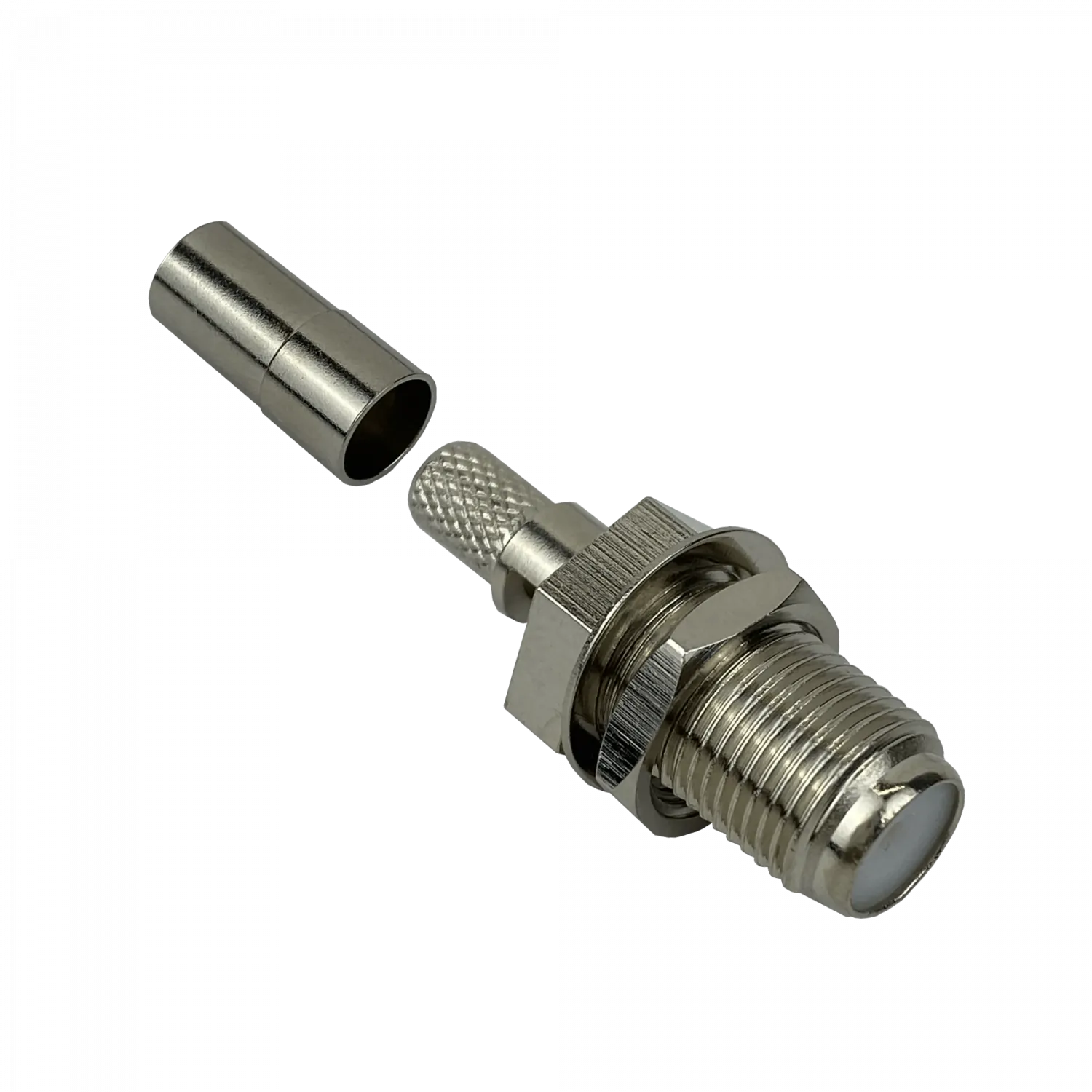 F-Hembra LMR195 RG58 Conector Crimpeable Serie-195 3