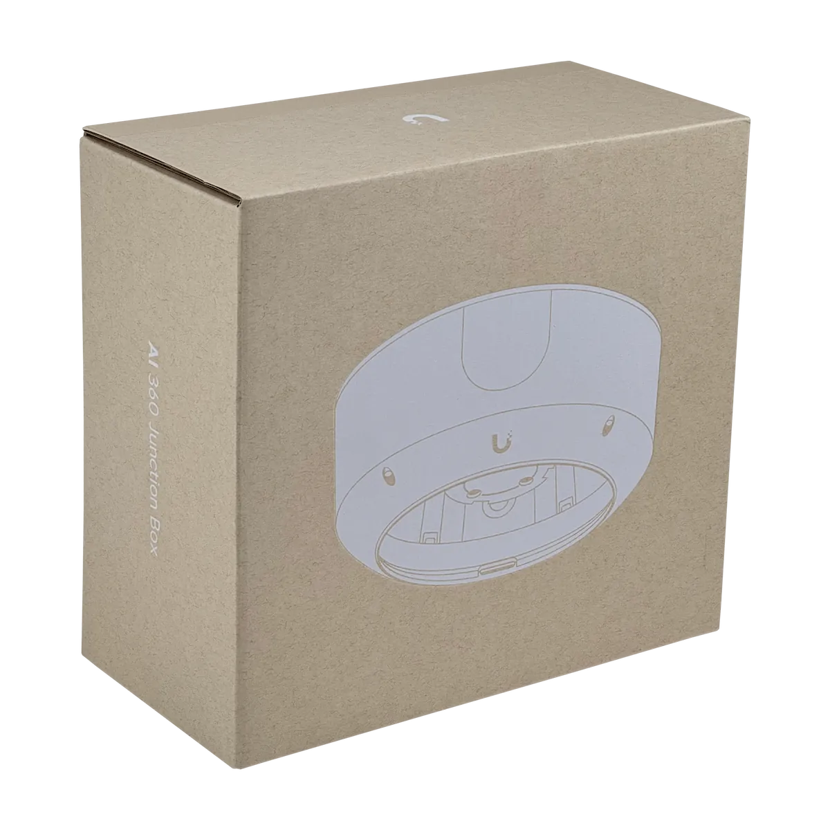Caja de Conexión Negra Ubiquiti IK08 IPX6 - Compatibilidad con UVC-AI-360 3