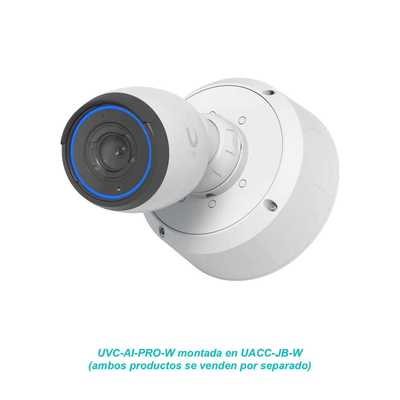 Caja de Conexión Ubiquiti UACC-CAMERA-JB-B Aluminio Blanco para Cámaras UniFi Bullet y Dome 8