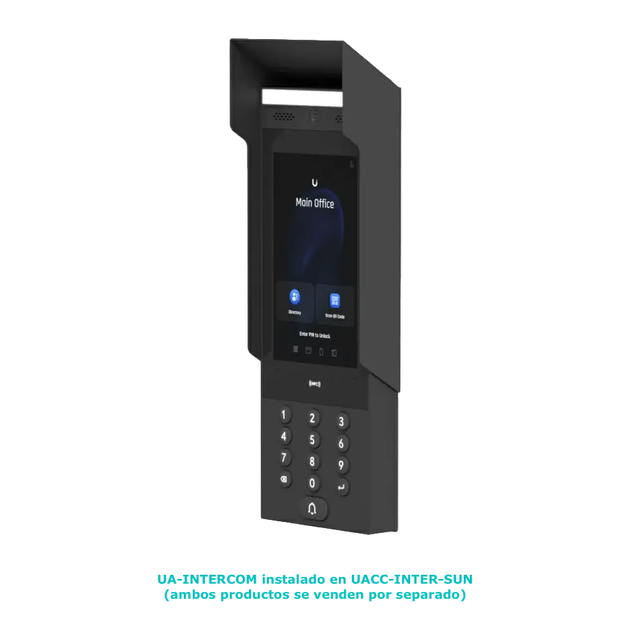 Accesorio Ubiquiti UACC-INTER-SUN - Cobertura Solar para UA-Intercom, Acero Galvanizado 3
