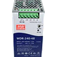 MEANWELL 180-550VAC 48VDC 240W 5A Ancho-63mm Riel-DIN Fuente Poder - Miniatura 4
