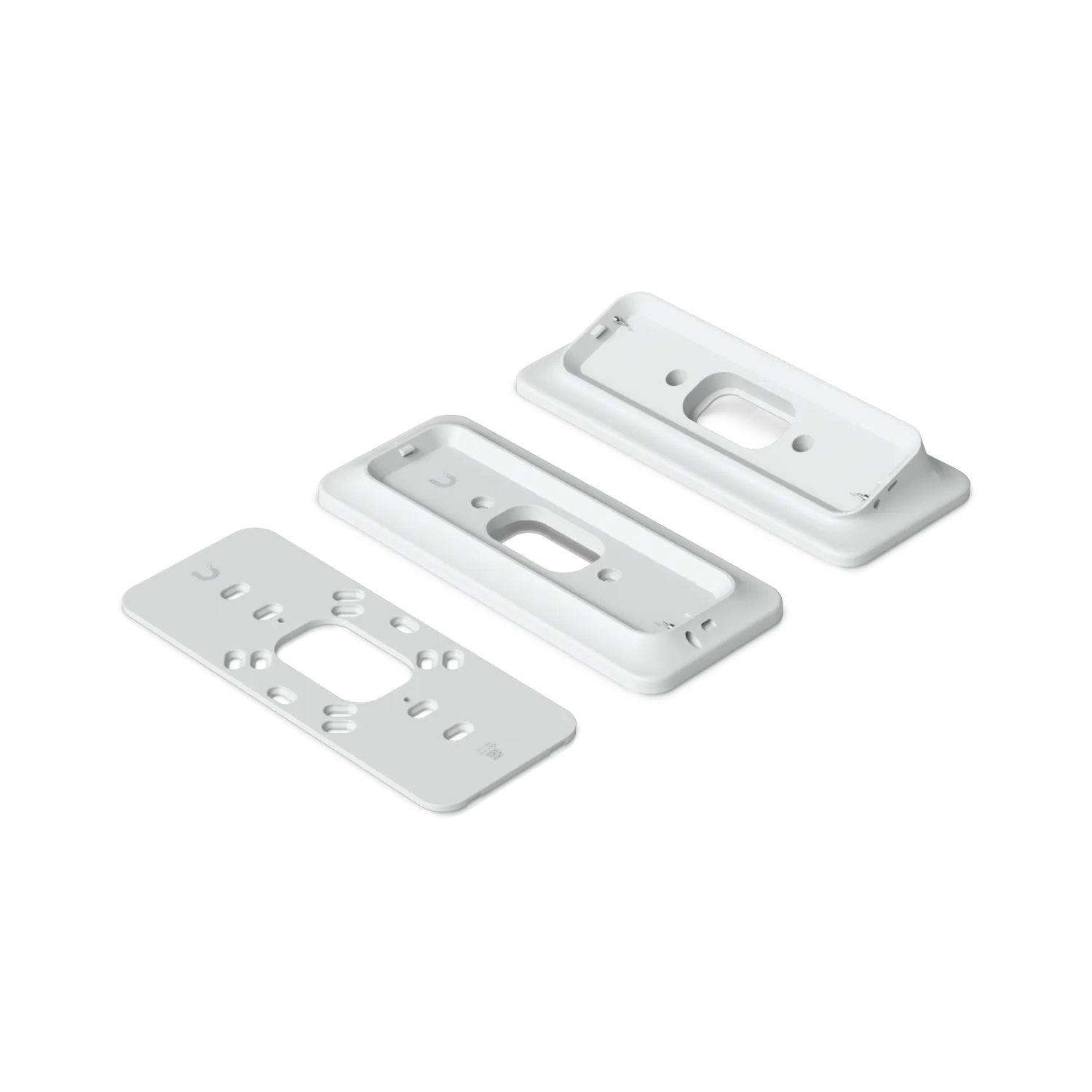 Soporte Ubiquiti G4-DOORBELL-BOX-WH - Montaje Plano o Angular 25° para UVC-G4-Doorbell-Pro 3
