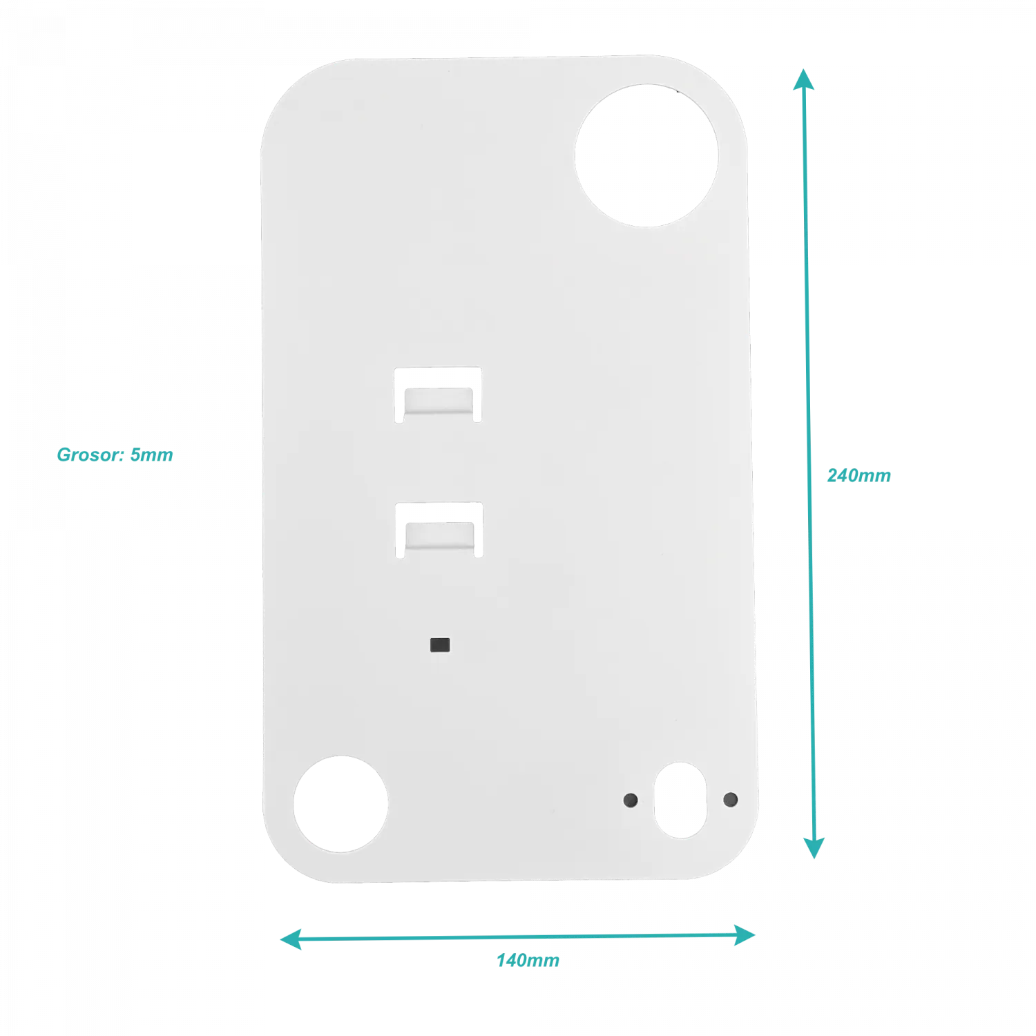 Soporte de Montaje a Techo Blanco Ubiquiti - Compatible con UVC-AI-THETA 6