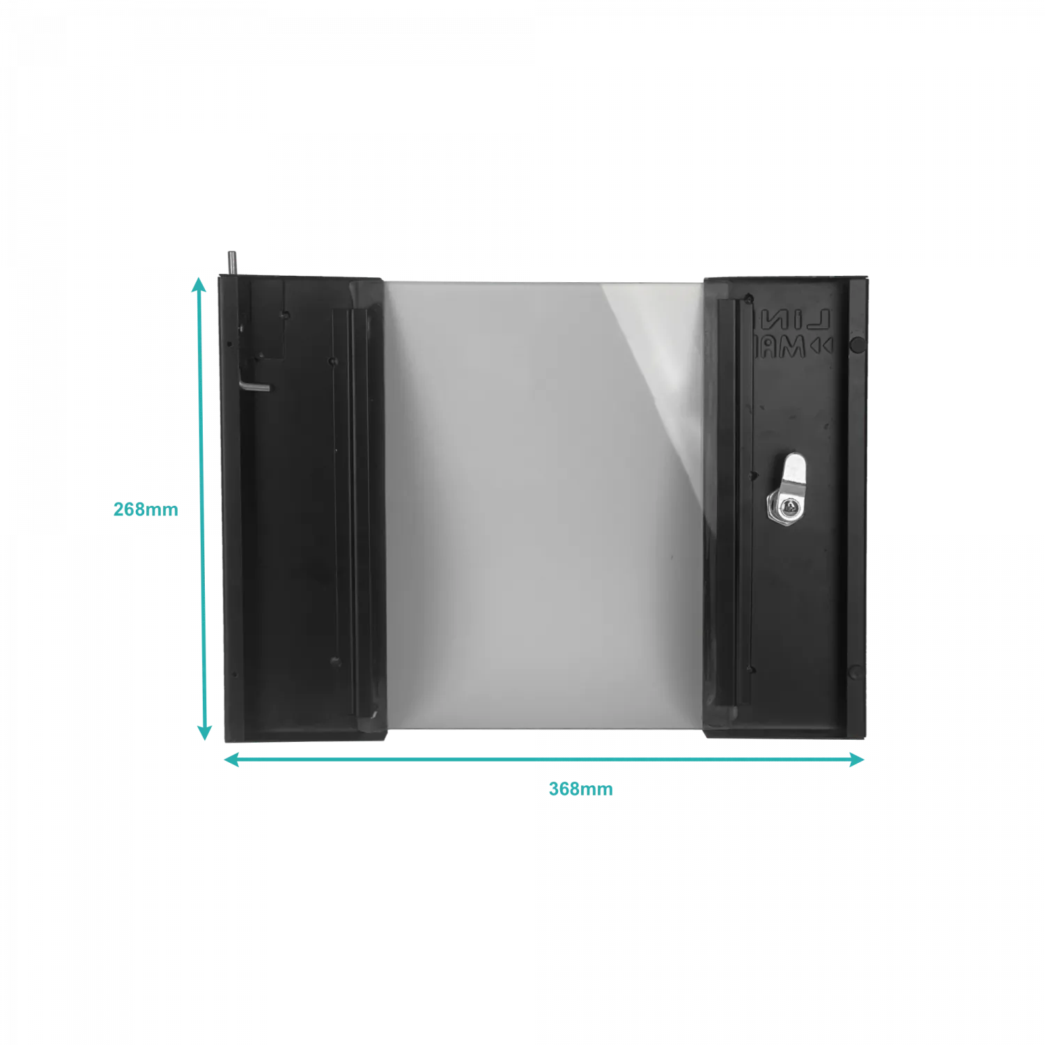 Puerta Repuesto LINKMADE RK1006-P 4U Rack 10 Pulgadas 2