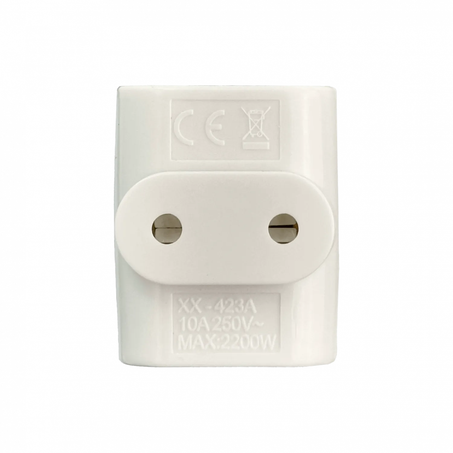 Triple 6A 250V 1500W Sin tierra YC002 Sin-Certificacion 4
