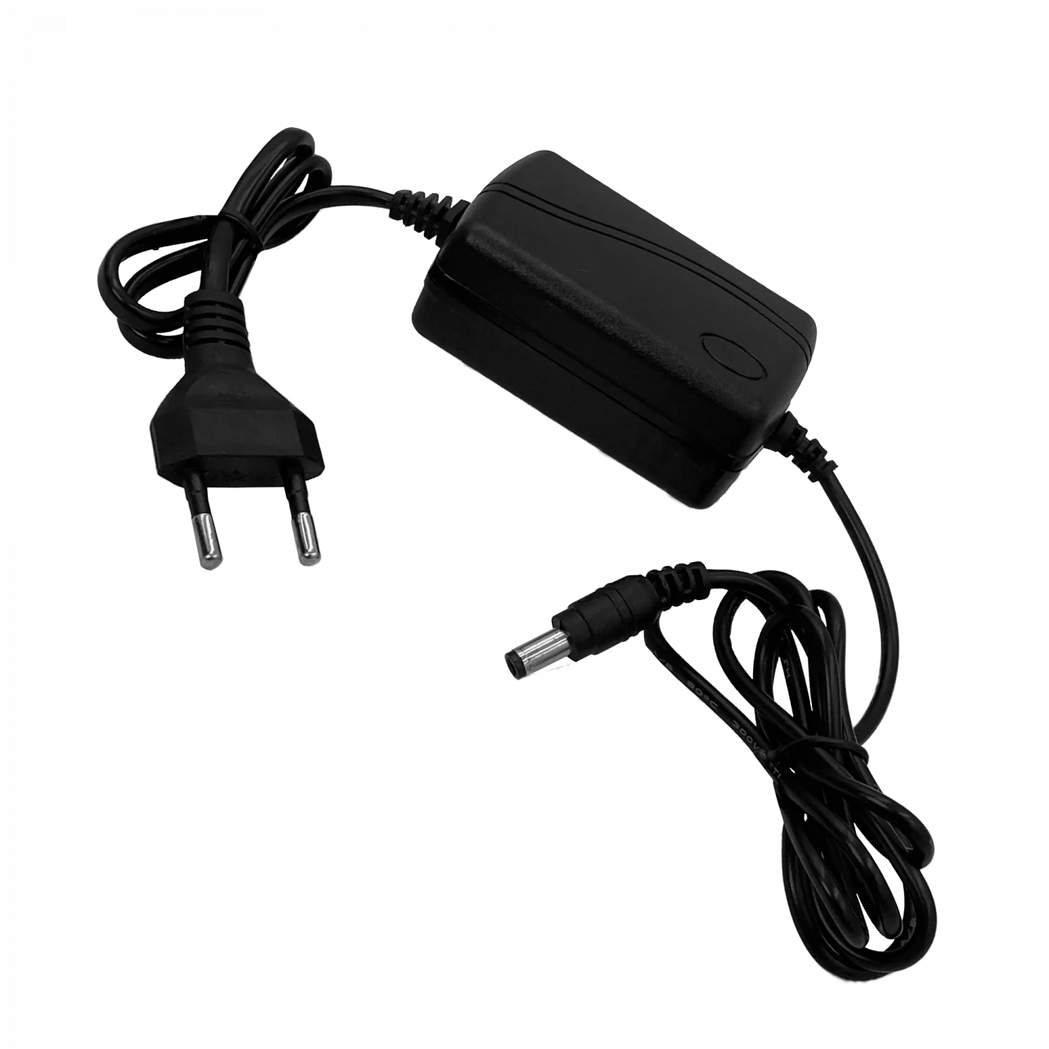 Fuente de Poder 12V 1.5A 18W, Plug 5.5x2.5mm, con 2 Cables, Plástica Interior 2