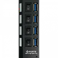 HUB USB 3.0 4 Puertos HUB4-30 con Interruptores Independientes y Cable Incluido - Miniatura 2