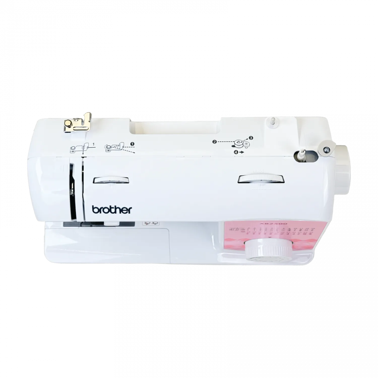 Máquina de Coser Brother XB2500, 25 Puntadas, Ojal en 4 Pasos, Enhebrador Automático 2