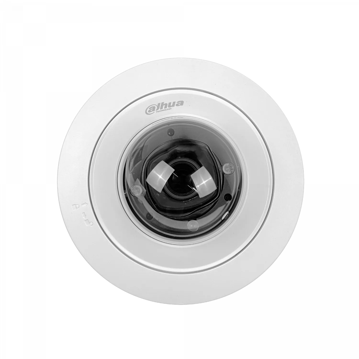 Cámara Domo Dahua 4MP Motorizada 2.8-12mm PoE IR40m IP67 MicroSD Pro IA HDPW5442 2