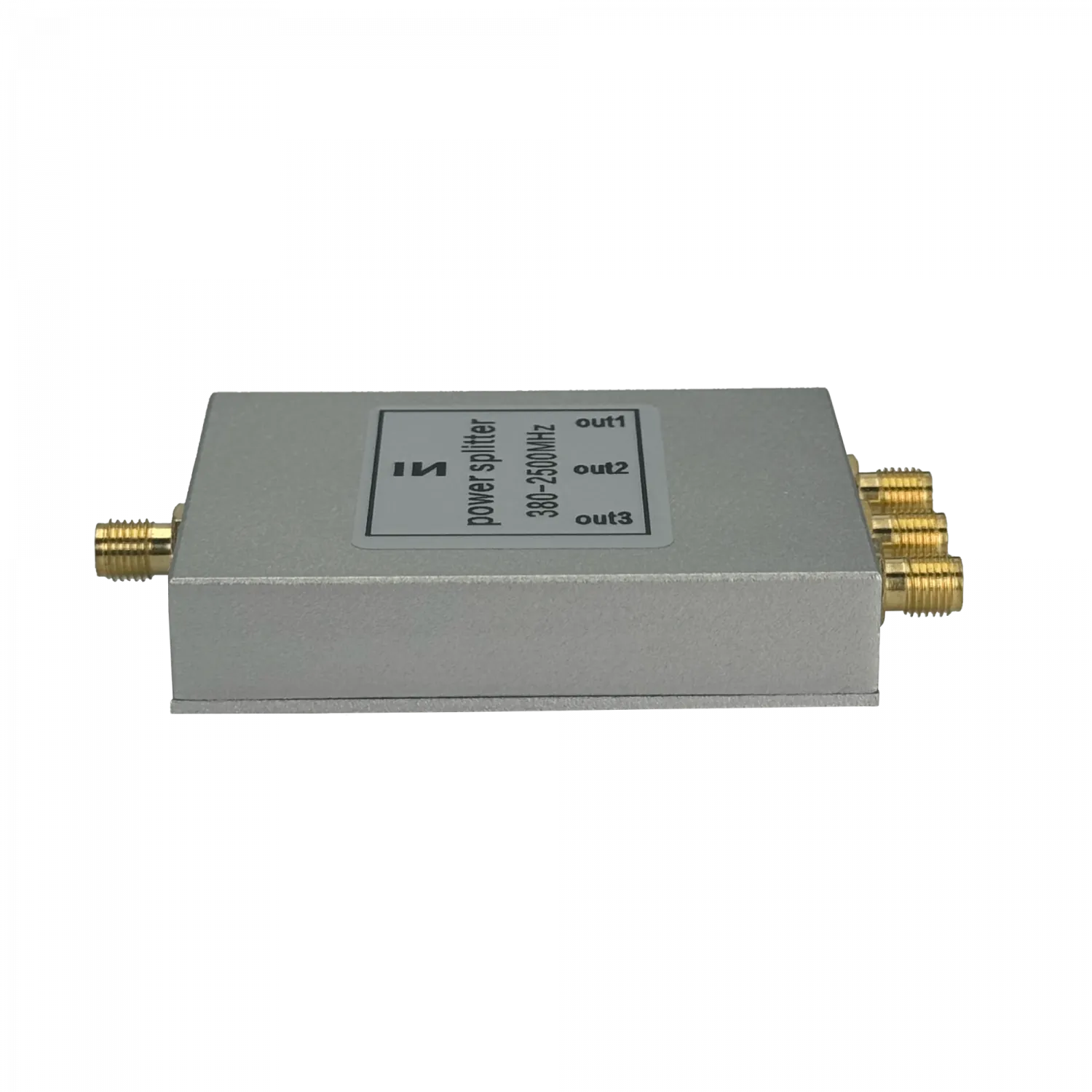 Divisor de Potencia RF SCW03 1x3, 0.4GHz–2.5GHz, Conectores SMA-H, Rango 380–2500MHz 2