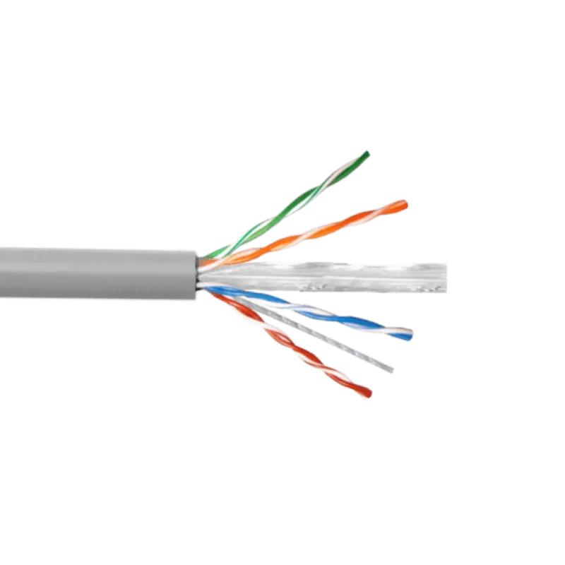 Caja Cable TRIMERX AWG23 LSHZ CAT6 Gris, Unifilar, 305m, Cobre 2