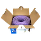 Caja Cable TRIMERX AWG23 LSHZ CAT6 Violeta, Unifilar, 305m, Cobre - Miniatura 3