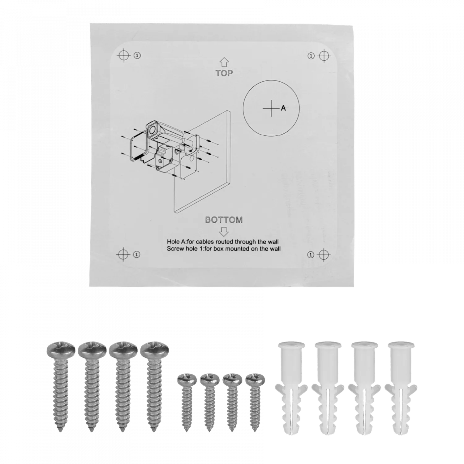 Caja de Conexiones Dahua PFA12C, Plástica, Resistente al Agua 2