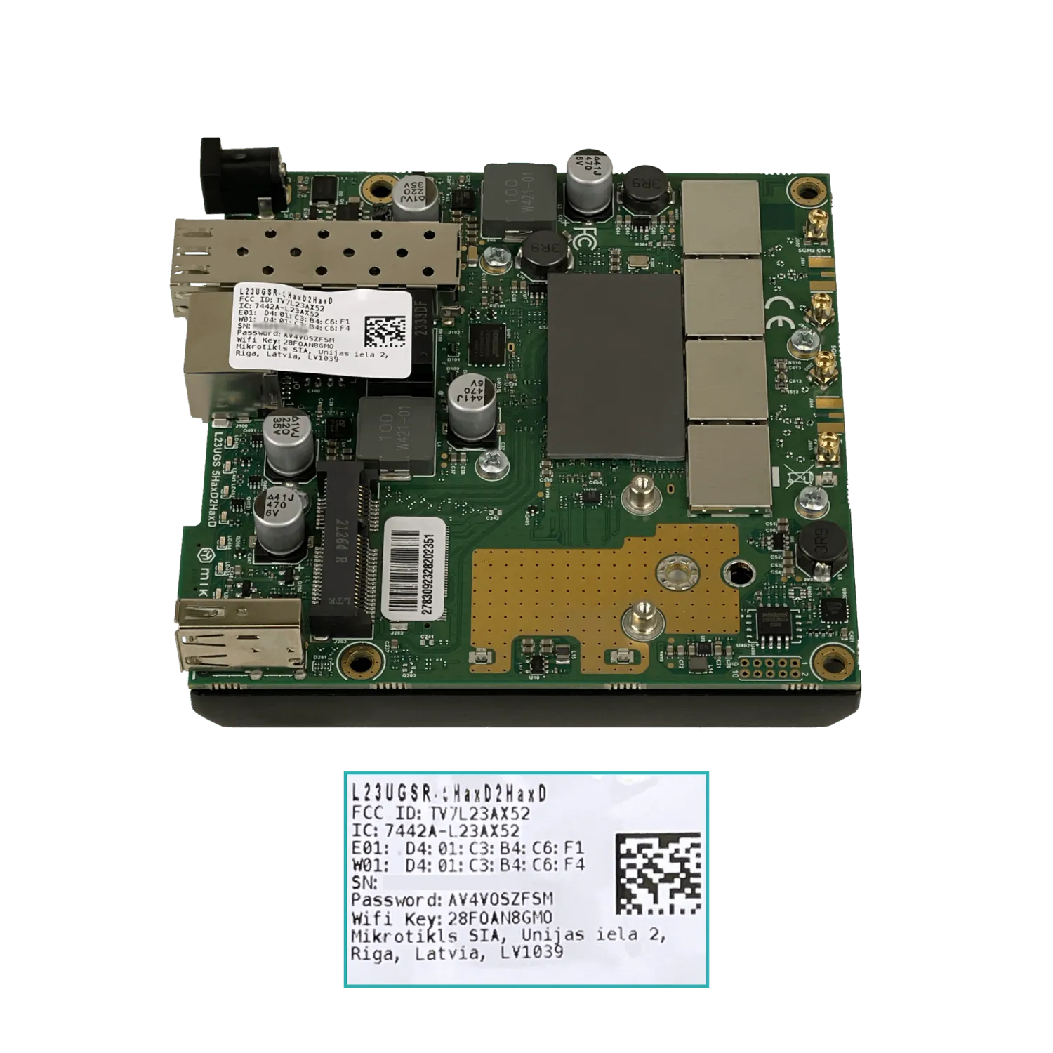 Router Modular MikroTik L23UGSR-5HaxD2HaxD - Wi-Fi 6, Dual Band, Personalizable 2