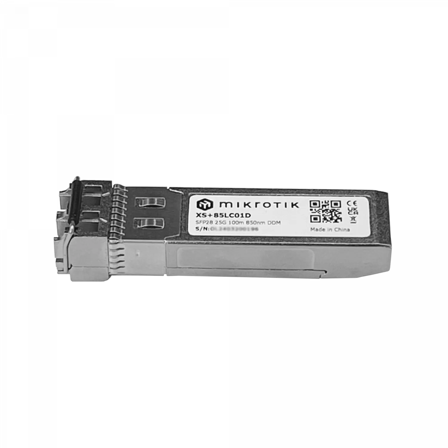 Módulo SFP MikroTik XS+85LC01D - 25G, Dual LC, 850nm, 100m 3